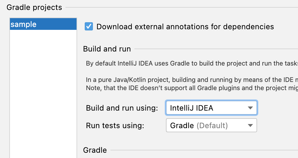 Build and run using IntelliJ IDEA